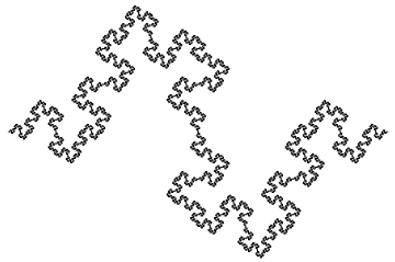 Quadratic von Koch curve (type 2)